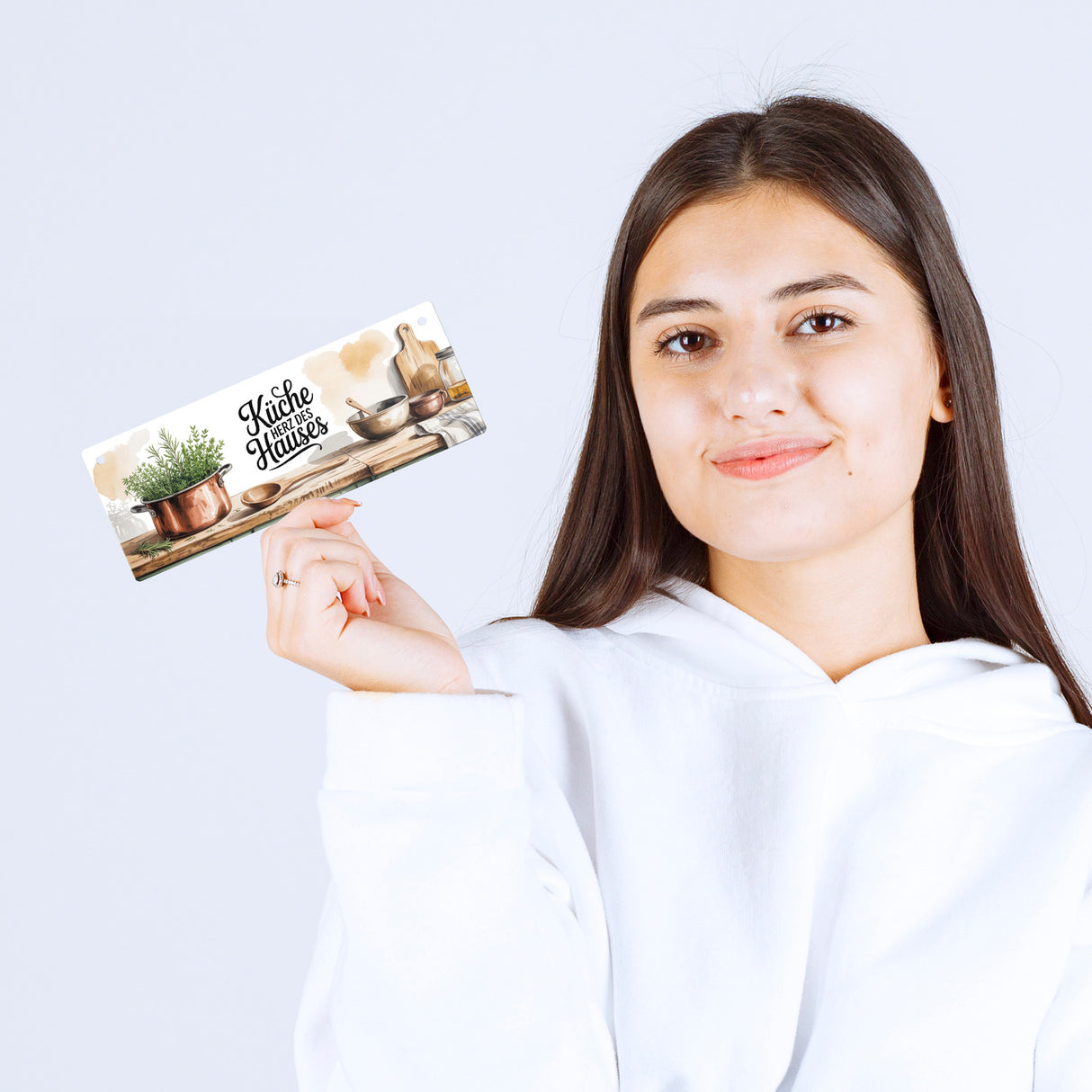 Herz des Hauses Küche Metallschild für Bauernhausküche