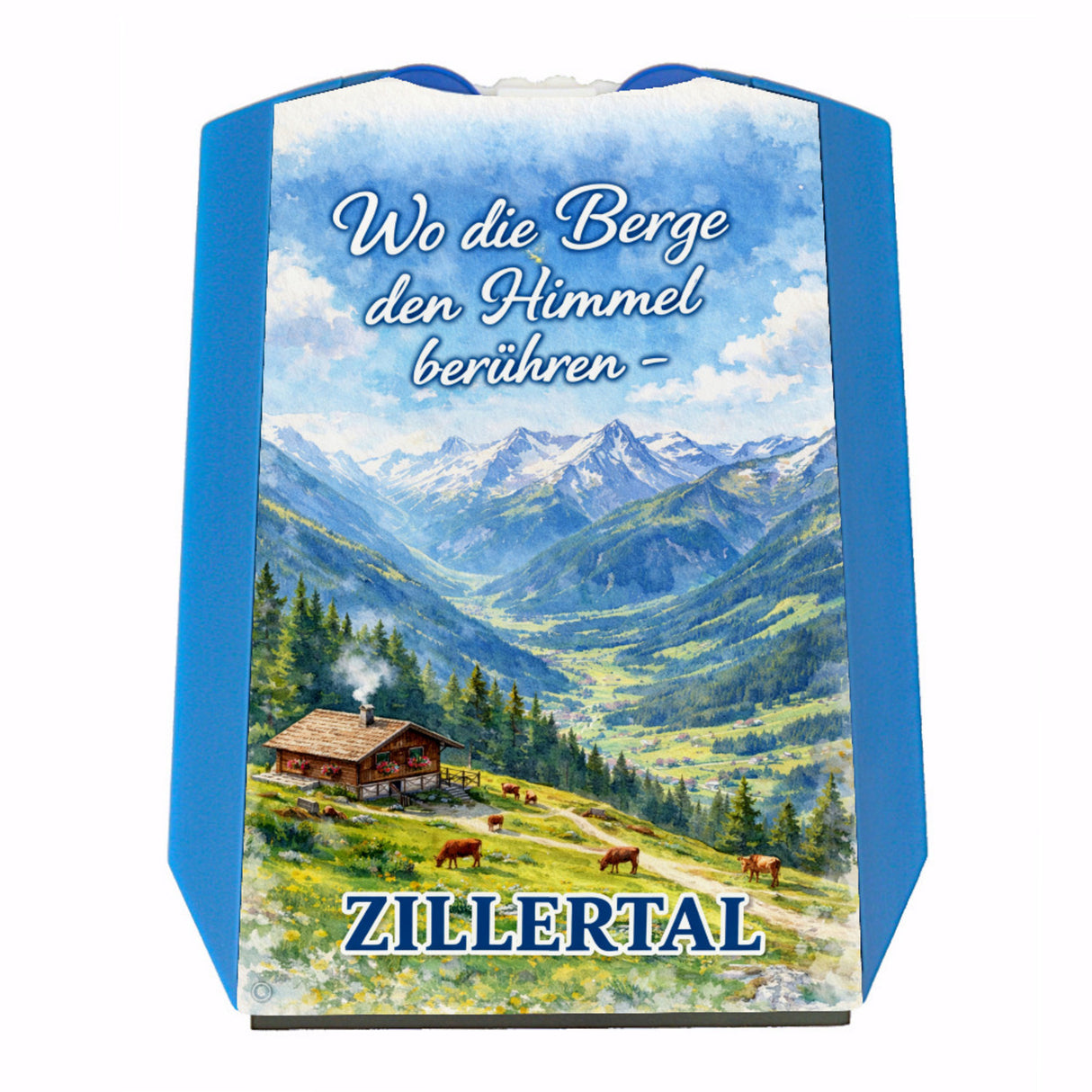 Wo die Berge den Himmel berühren Parkscheibe - Zillertal