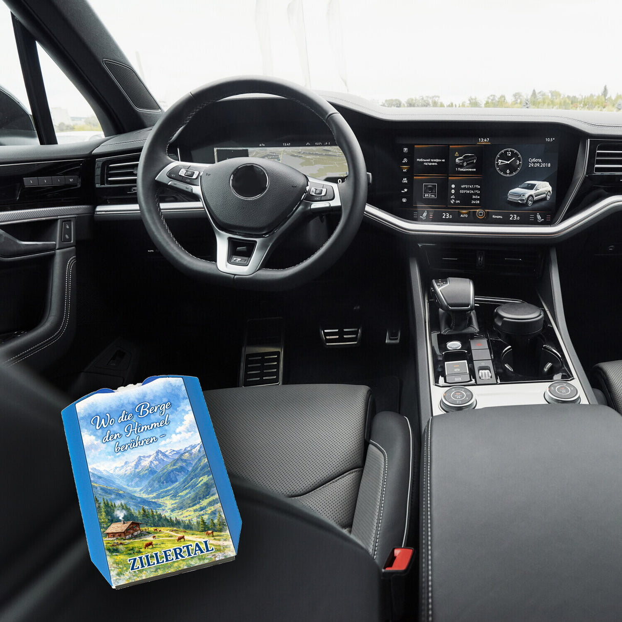 Wo die Berge den Himmel berühren Parkscheibe - Zillertal