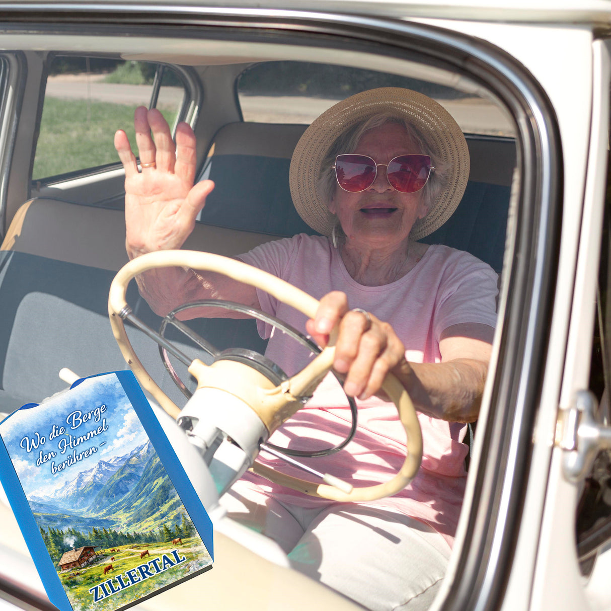 Wo die Berge den Himmel berühren Parkscheibe - Zillertal
