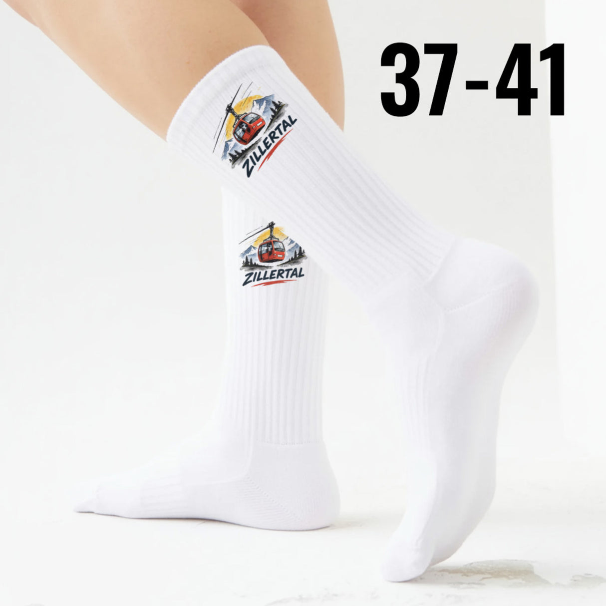epicsocks Zillerblick Zillertal Seilbahn Socken in 37-41 im Paar