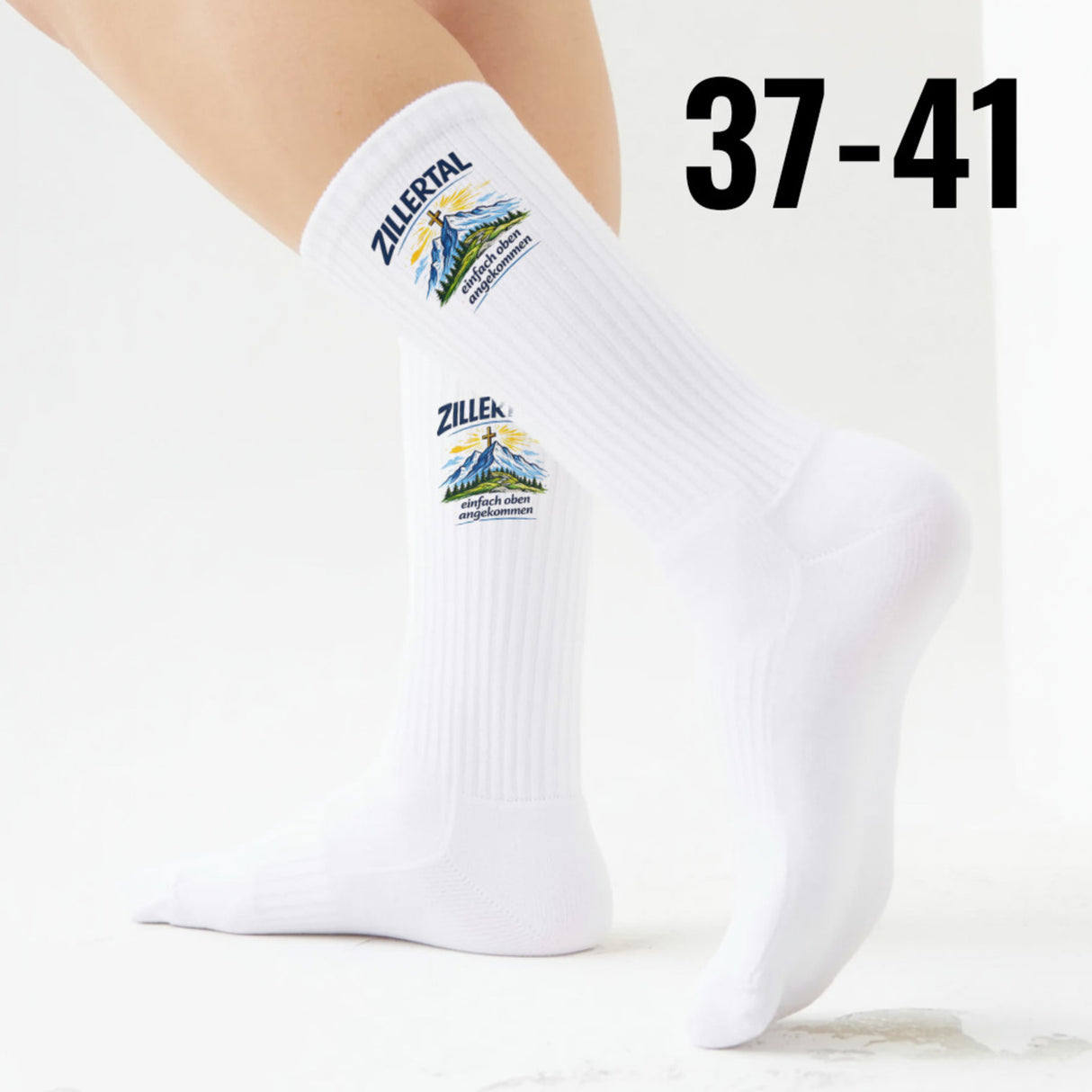 epicsocks Zillertal Zauber Berggipfel Socken in 37-41 im Paar