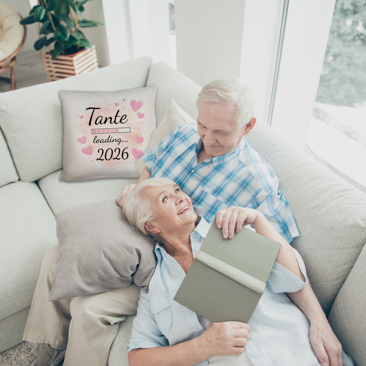 Rosa Herzen Tante Kissen Tante loading... 2026
