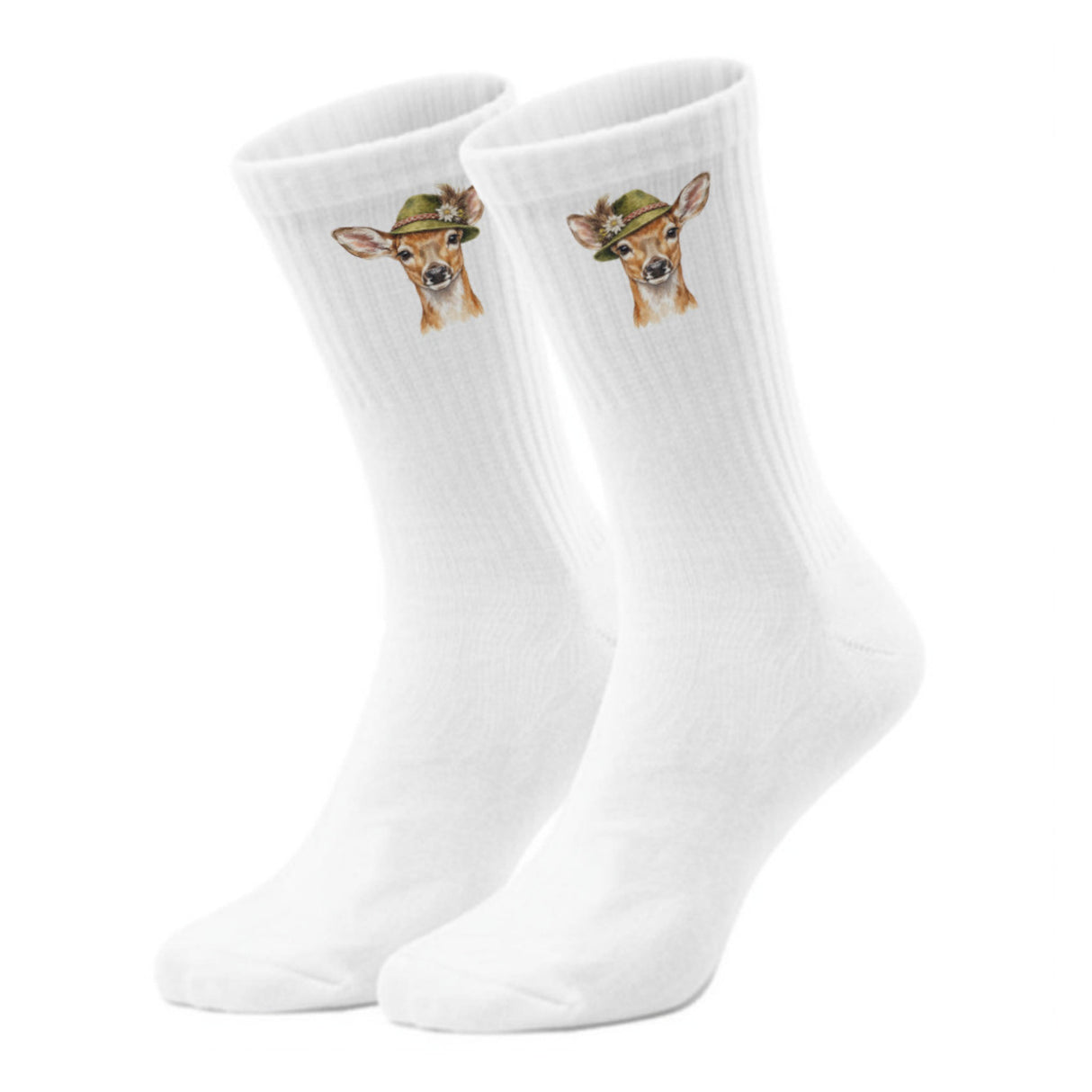 epicsocks Alpen Charme Wald und Luft Reh Socken in 37-41 im Paar