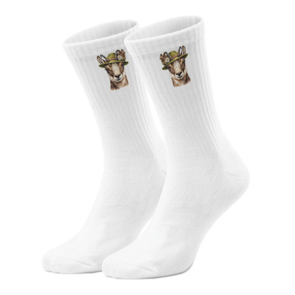 epicsocks Alpen Charme Alm und Berg Gams Socken in 37-41 im Paar