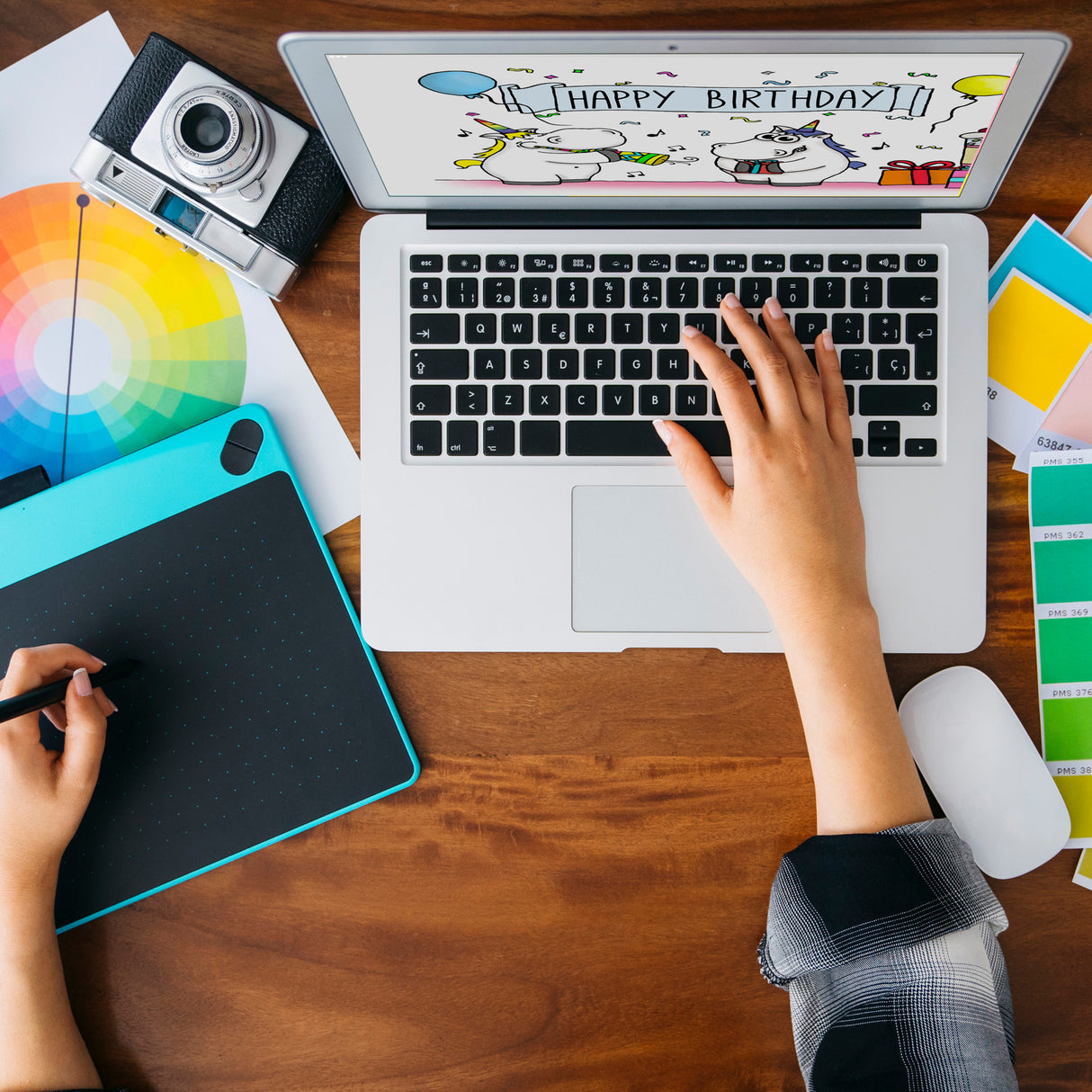 Kaffeebecher mit Einhorn Geburtstagsparty Motiv zum 20. Geburtstag