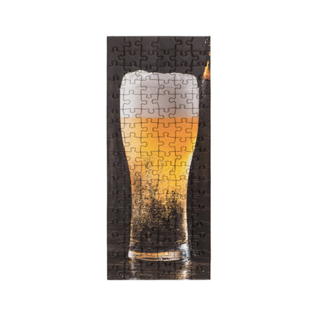 Bier Puzzle mit 102 Teilen in Bierdose