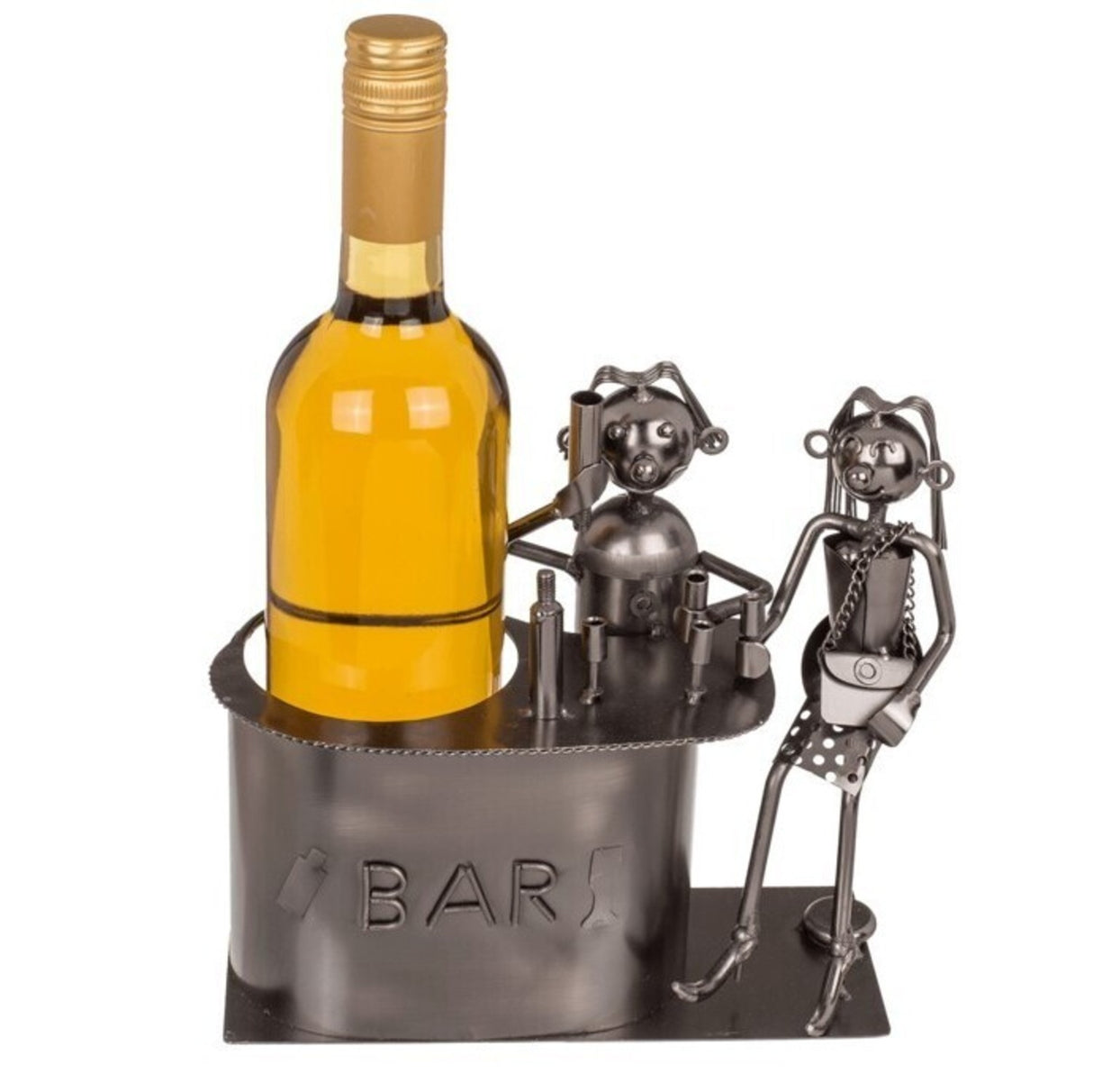 Weinbar Weinflaschenhalter aus Metall