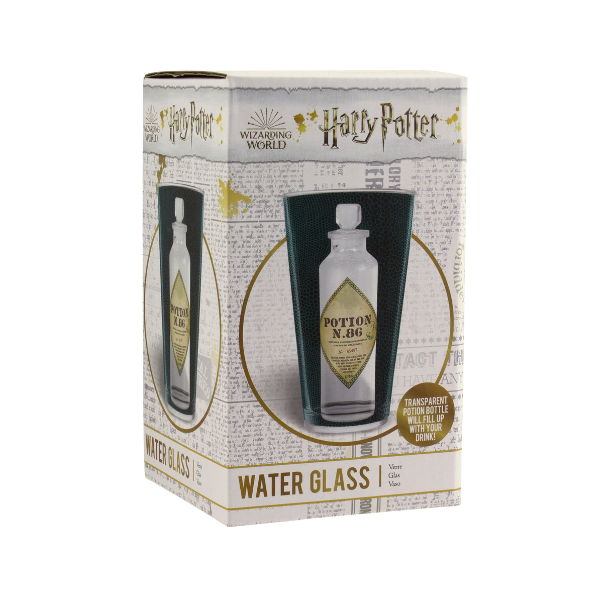 Harry Potter Zaubertrank Glas