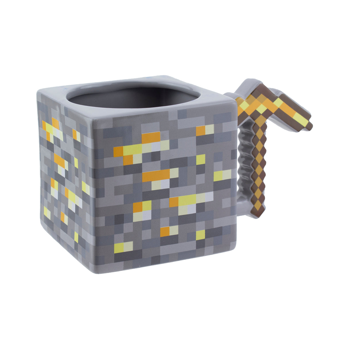 Minecraft Gold Pickaxe Kaffeebecher