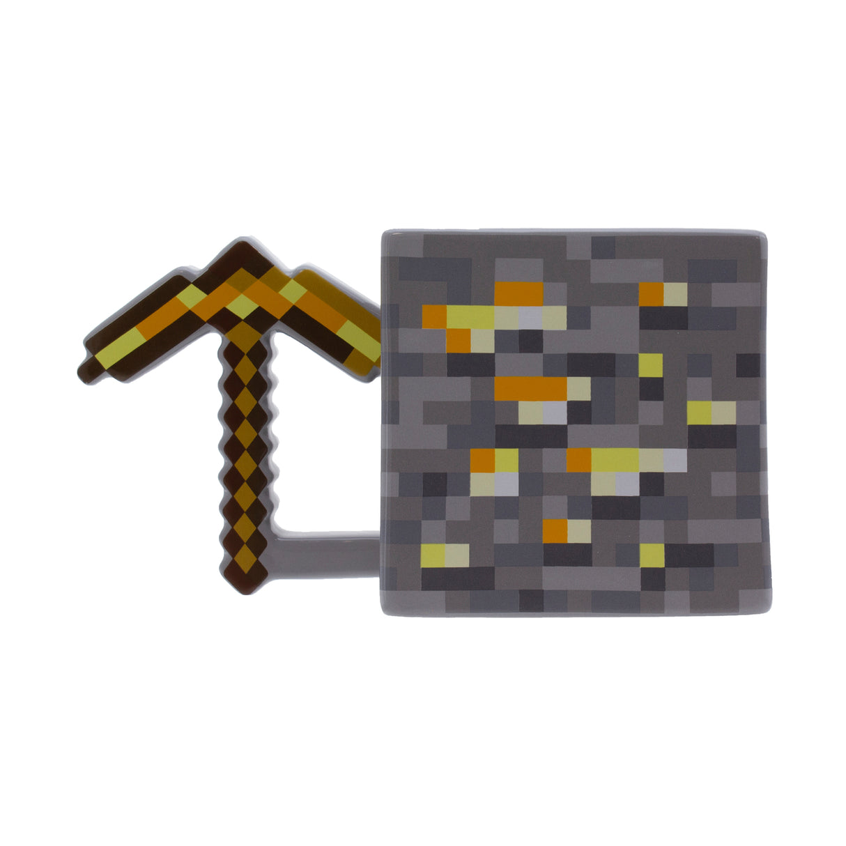 Minecraft Gold Pickaxe Kaffeebecher