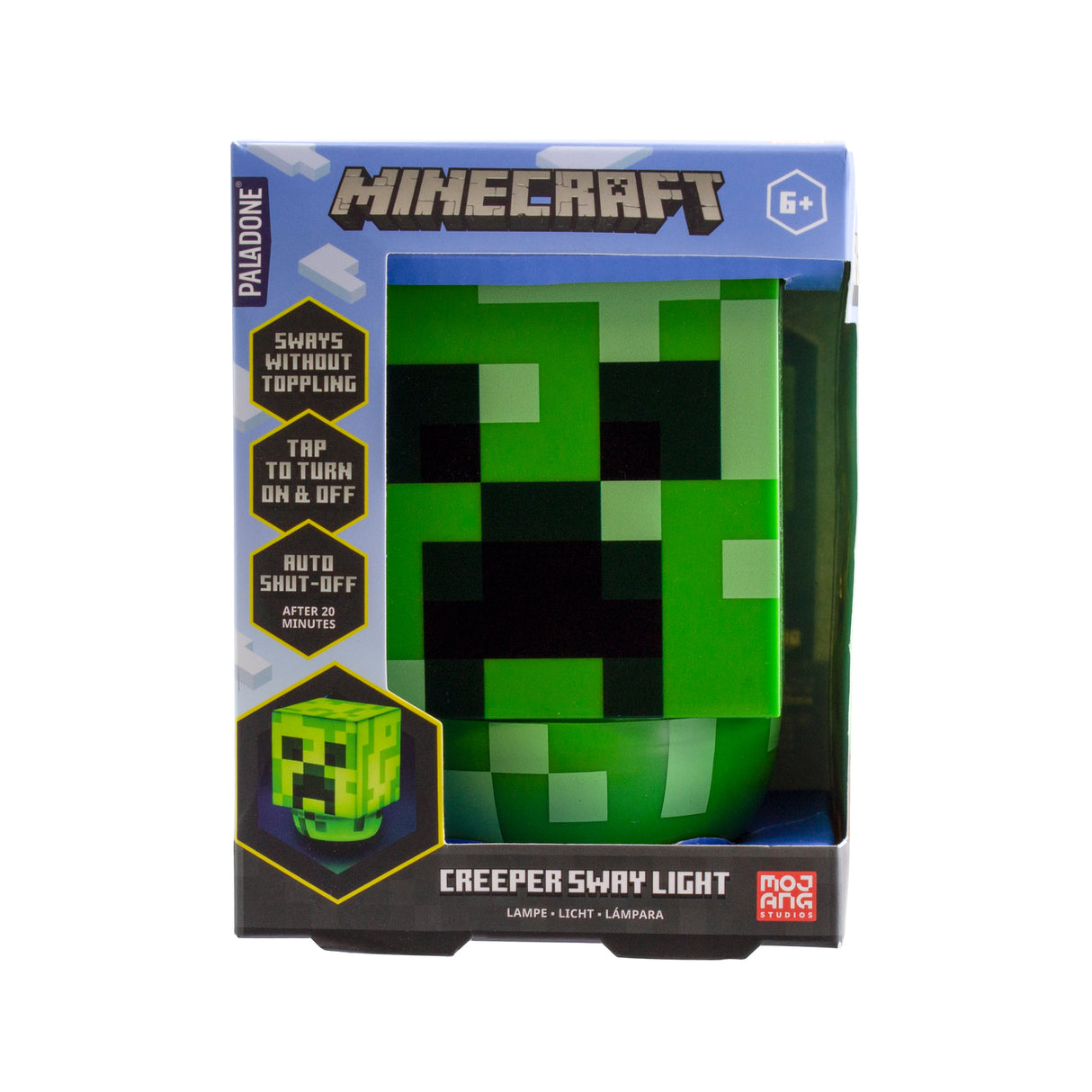 Minecraft Creeper Stehaufmännchen Dekolampe