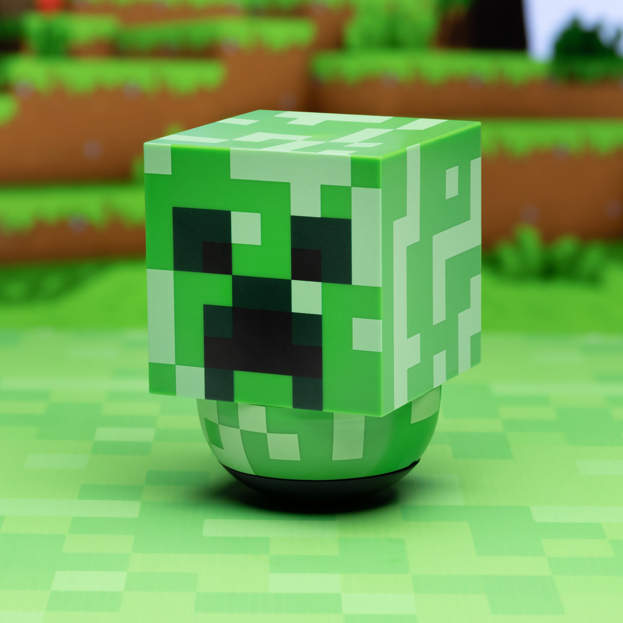 Minecraft Creeper Stehaufmännchen Dekolampe