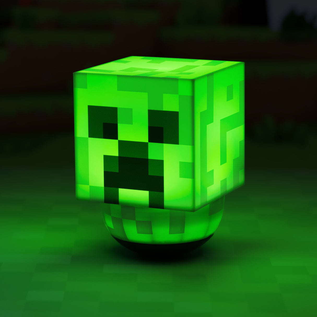 Minecraft Creeper Stehaufmännchen Dekolampe