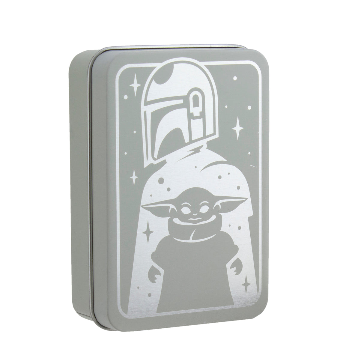 Star Wars The Mandalorian Quiz mit 50 Karten in einer Metalldose