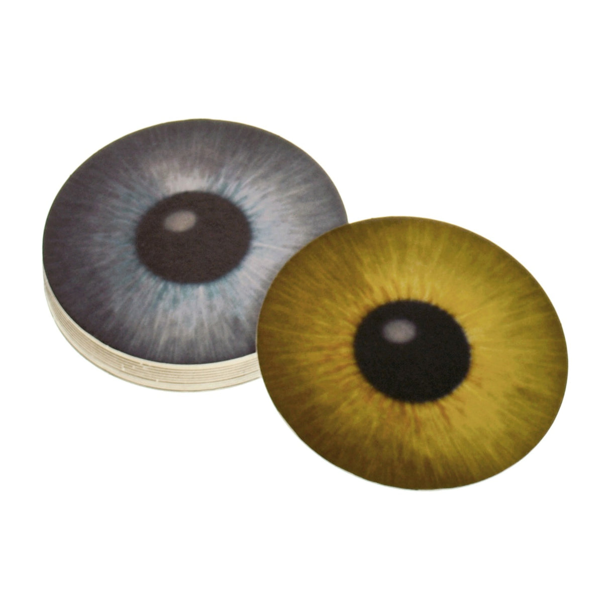 Die Auge Untersetzer aus Pappe im 12er Set