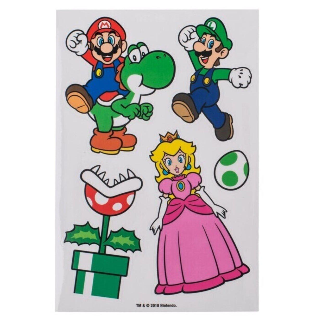 Super Mario Gadget Sticker für Laptop, Smartphone und Tablet im 39er Set
