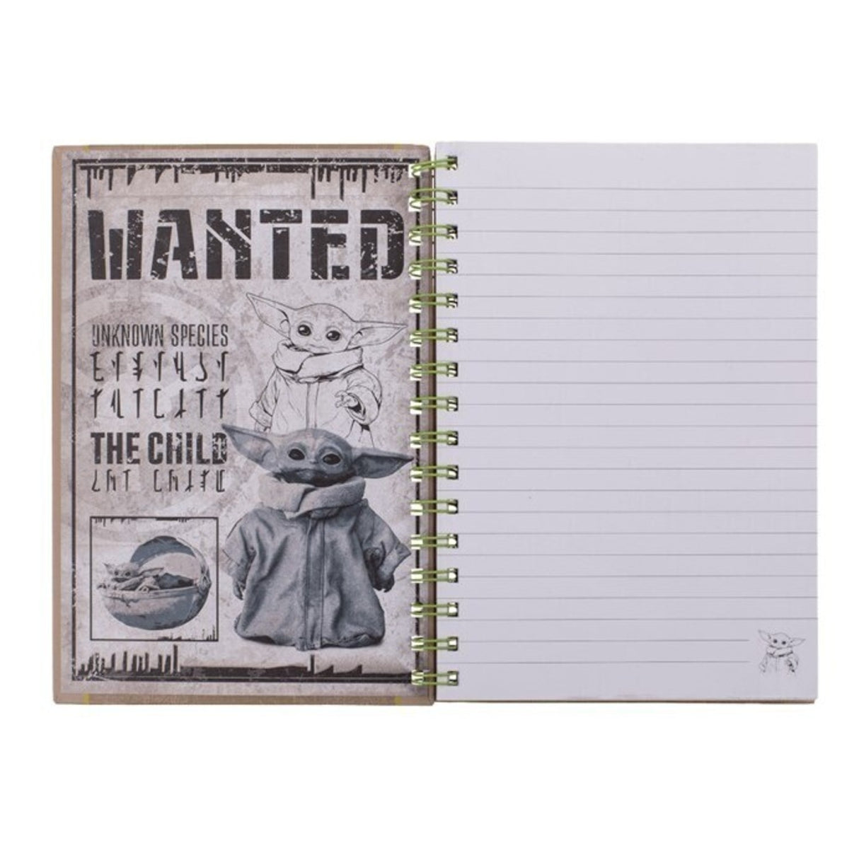 Star Wars The Mandalorian The Child Notizbuch