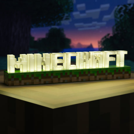 Minecraft Logo Dekolampe