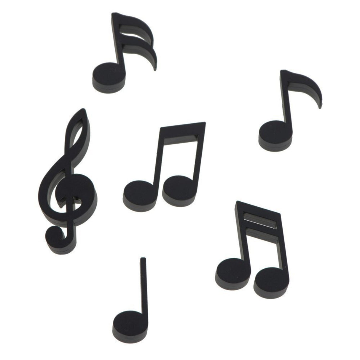 Musiknoten Kühlschrankmagnete im 6er Set