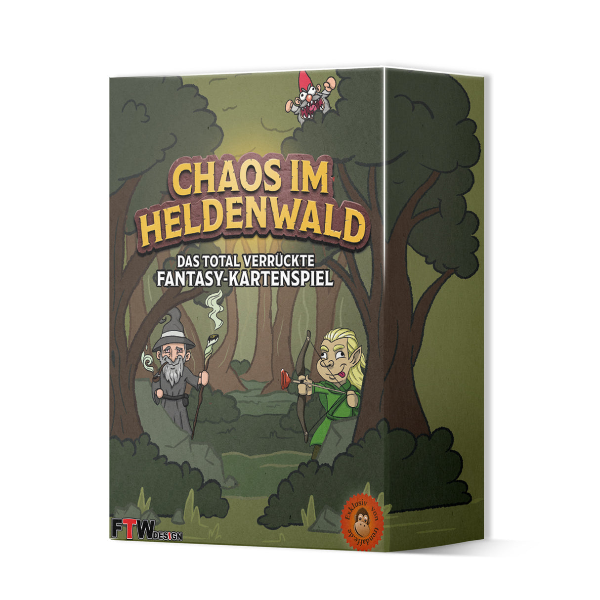 Chaos im Heldenwald - das total verrückte Fantasy-Kartenspiel