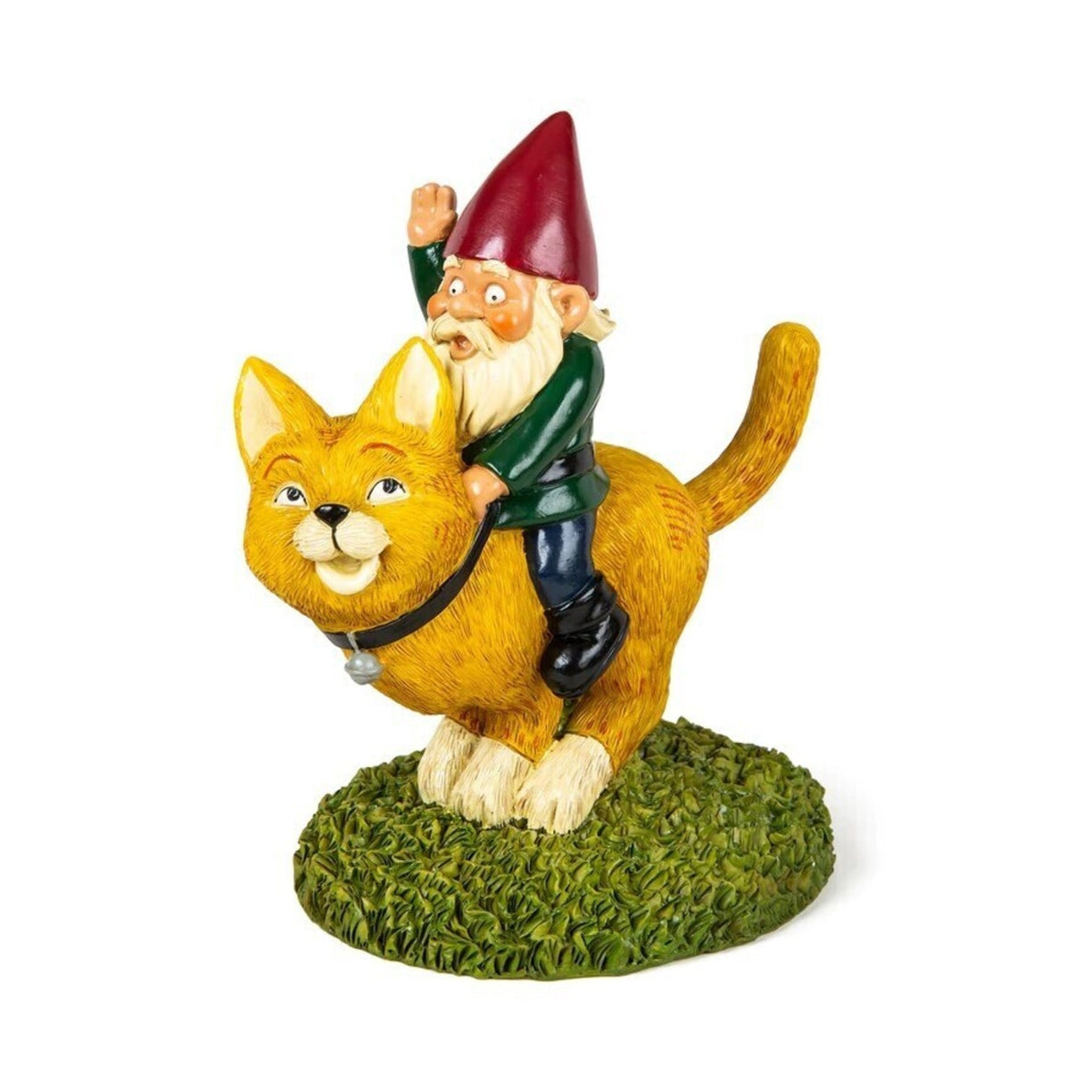 Rodeo Katze Gartenzwerg