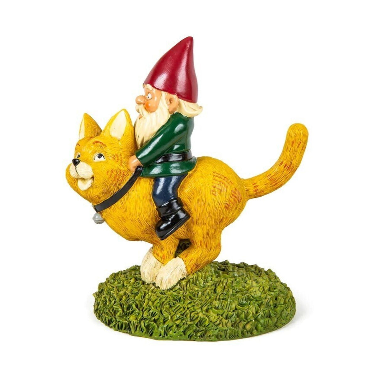 Rodeo Katze Gartenzwerg