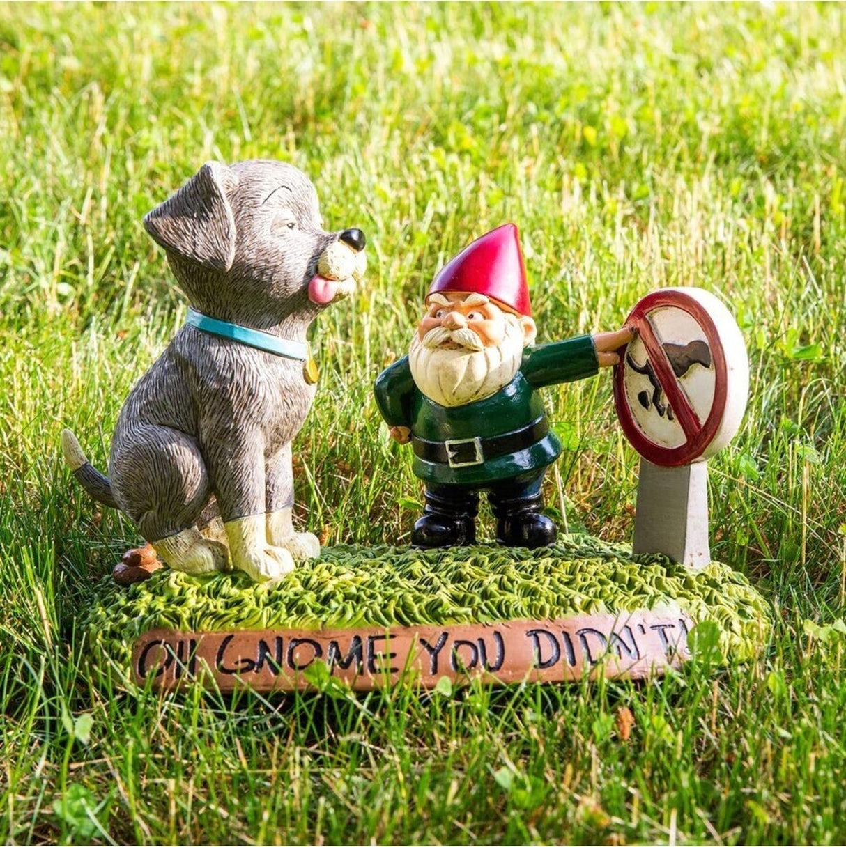 Kein Hundeklo Gartenzwerg