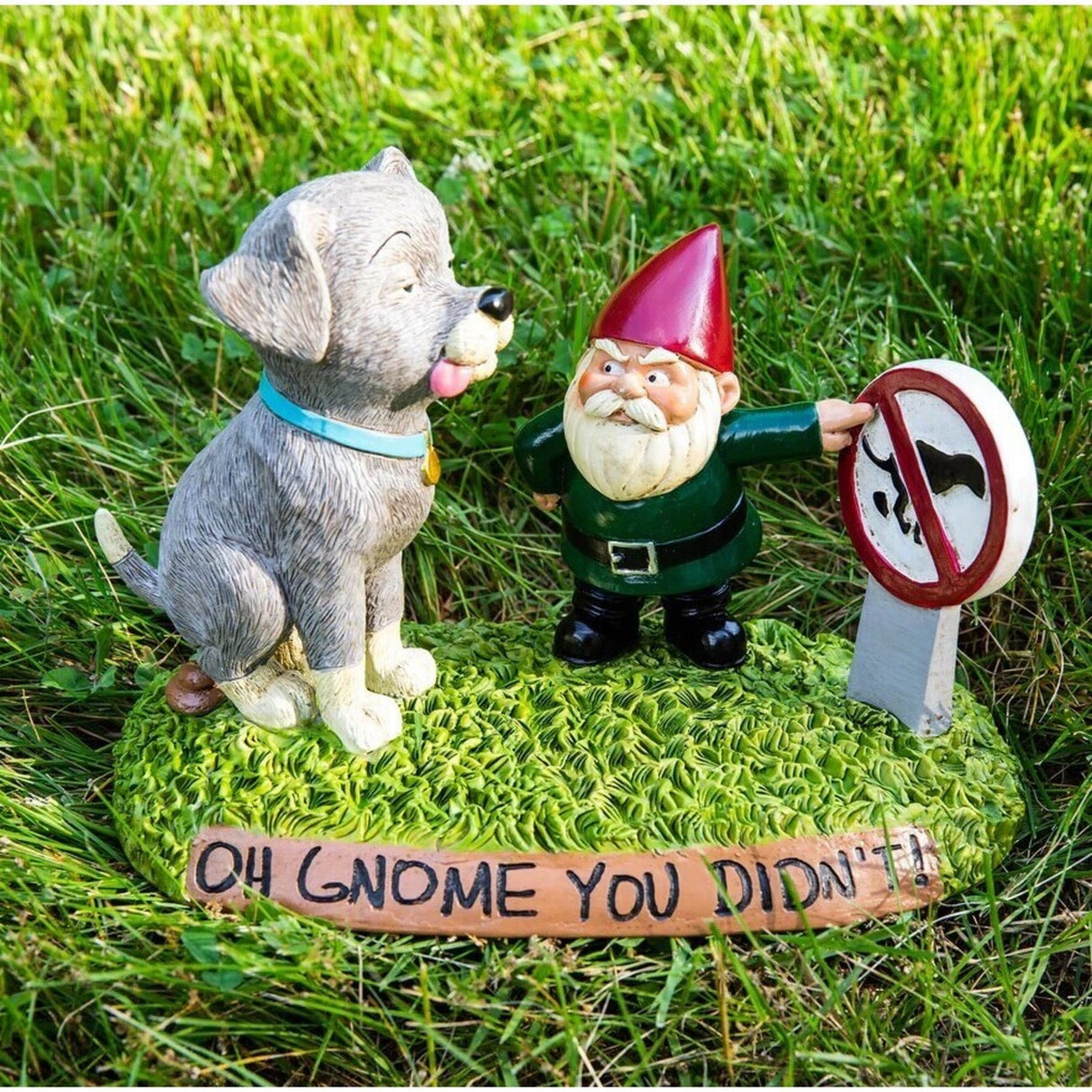 Kein Hundeklo Gartenzwerg
