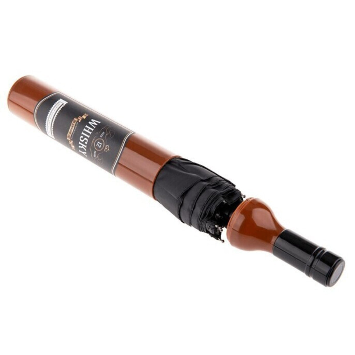Whiskyflasche Regenschirm