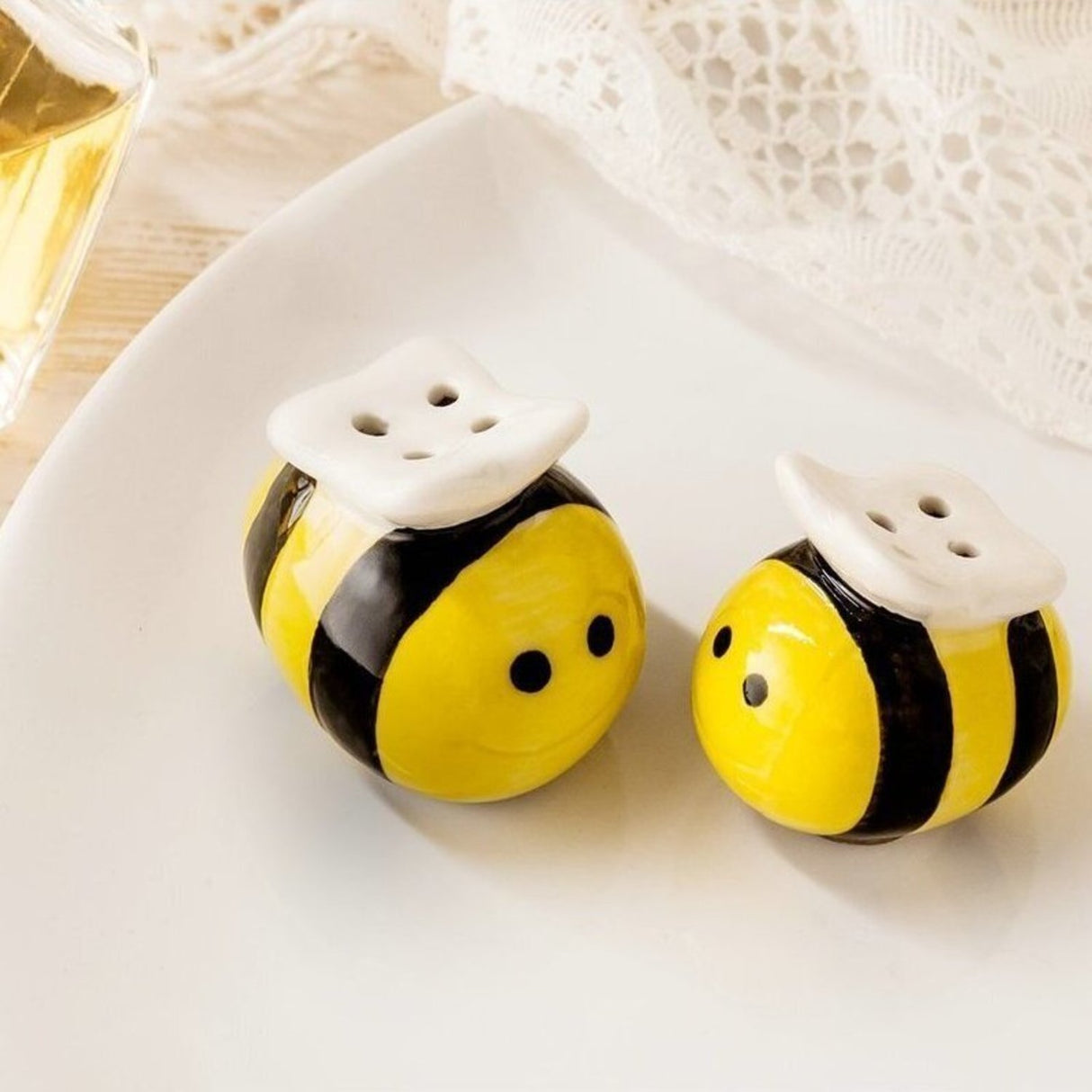 Bienen Salz- und Pfefferstreuer Set