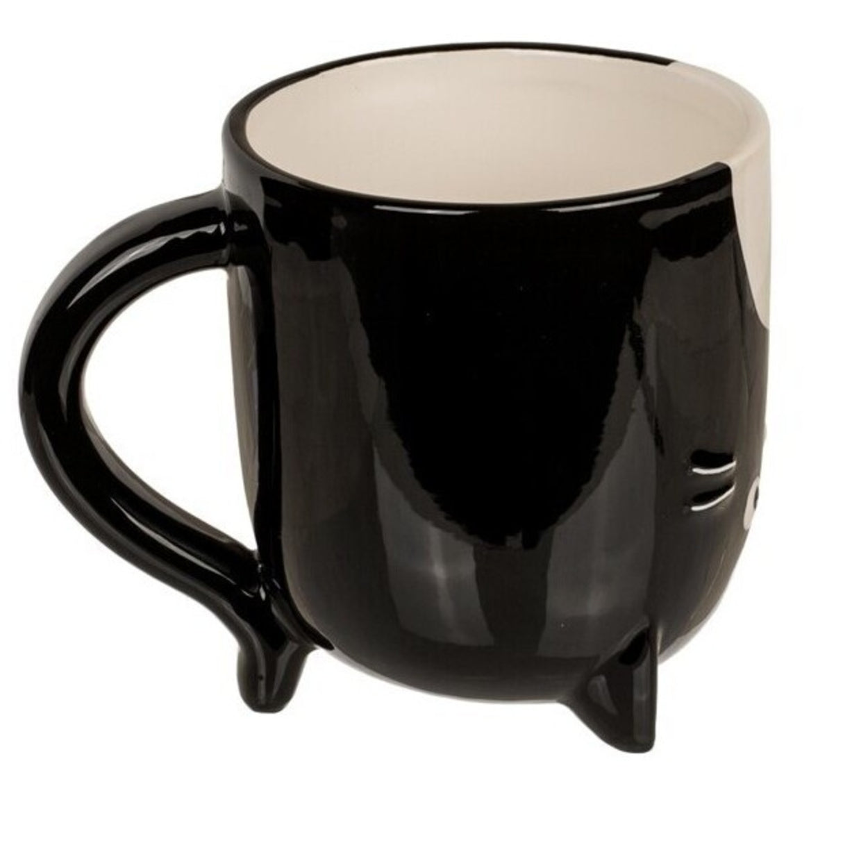 Katze Kopfüber Kaffeebecher