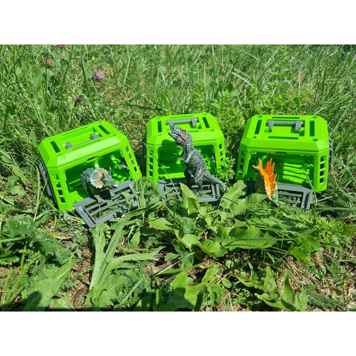 Dinosaurier im Käfig Spielzeug