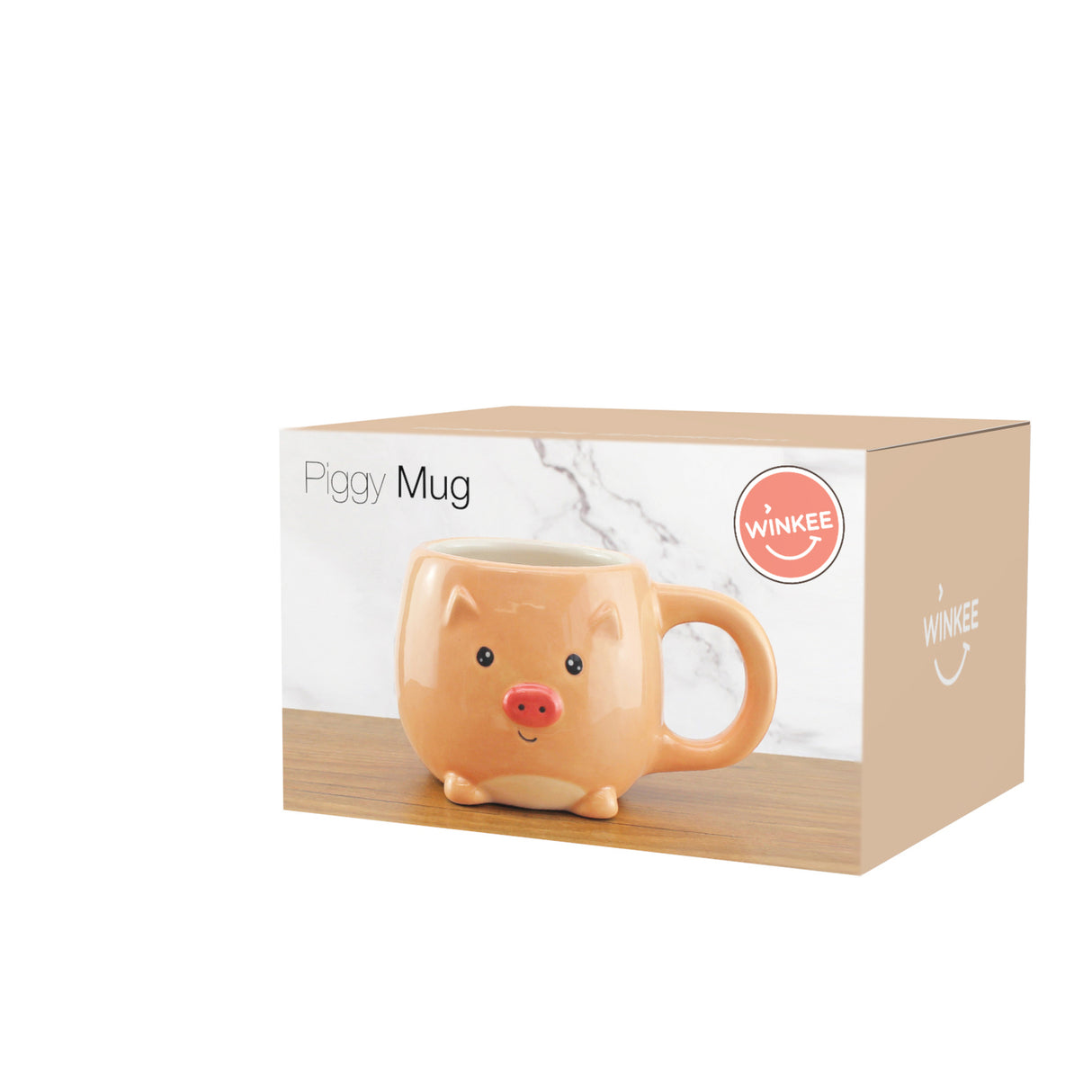 Schweinchen Kaffeebecher