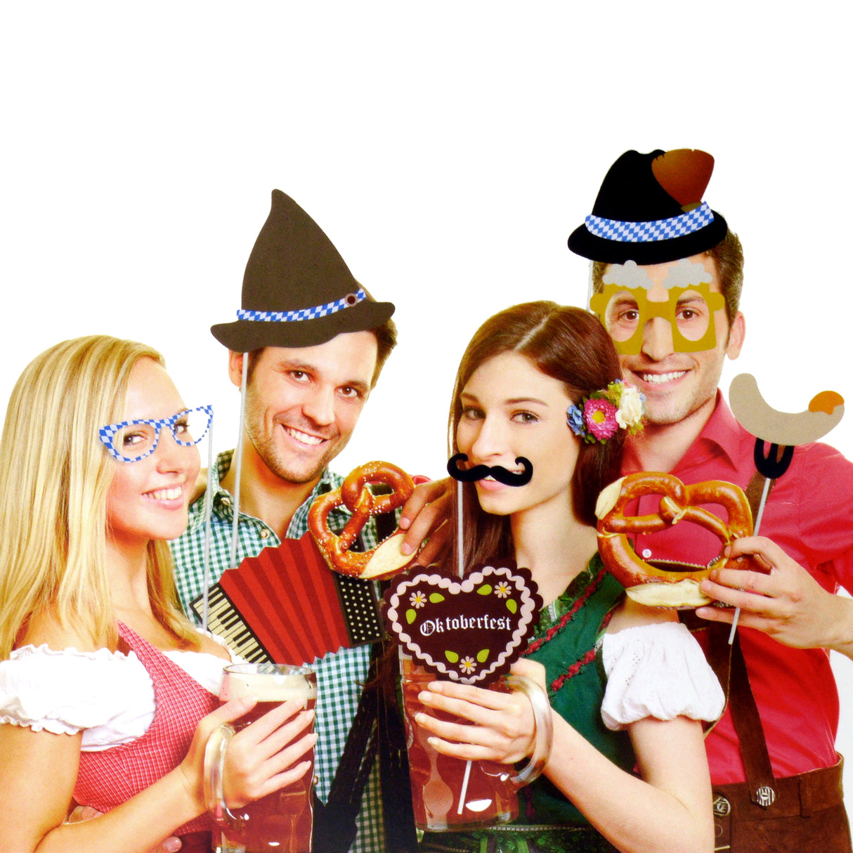 Oktoberfest Photo Booth, der Weiß-Blaue Partyspaß