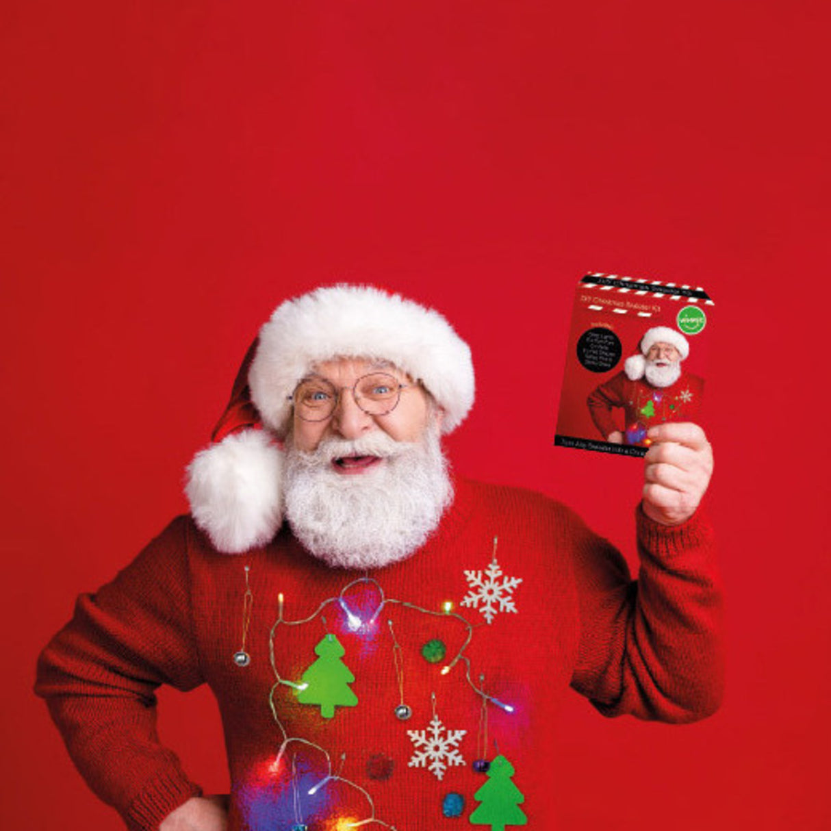 DIY Weihnachten Scherzartikel für den eigenen Weihnachtspullover