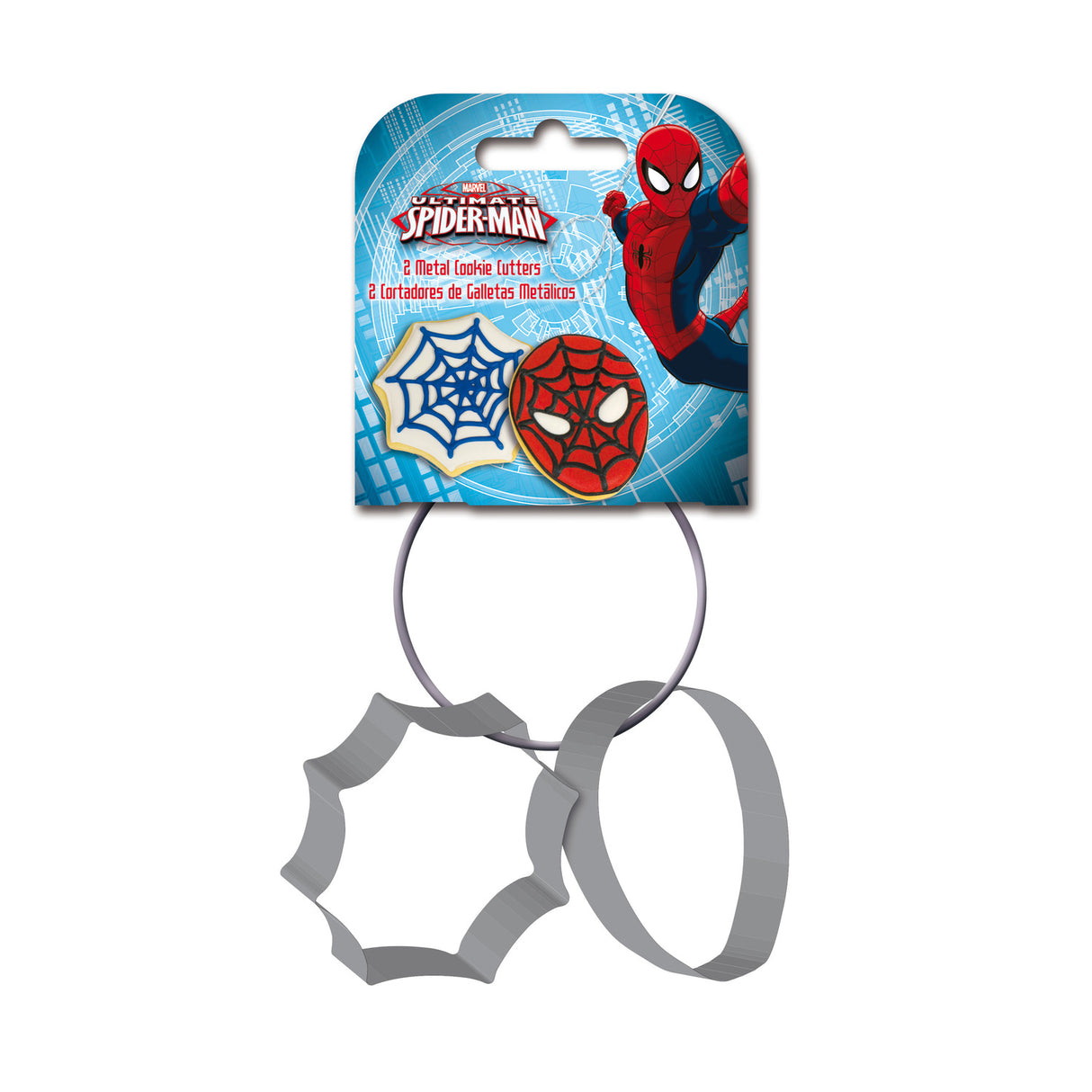 Spiderman Ausstecherformen im 2er Set