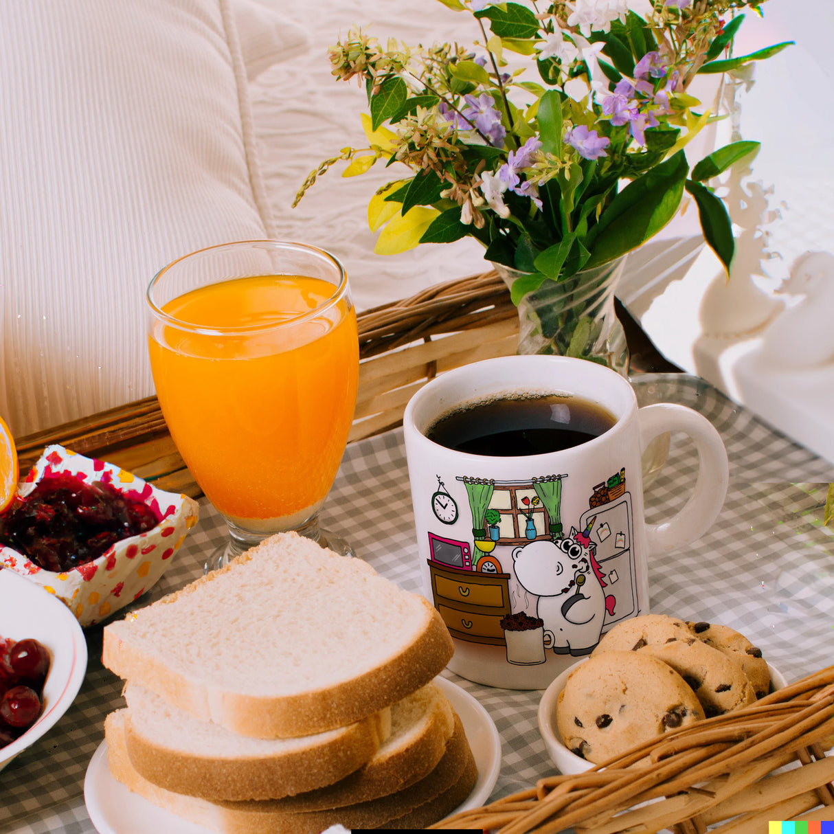 Honeycorns Kaffeebecher mit Einhorn Motiv