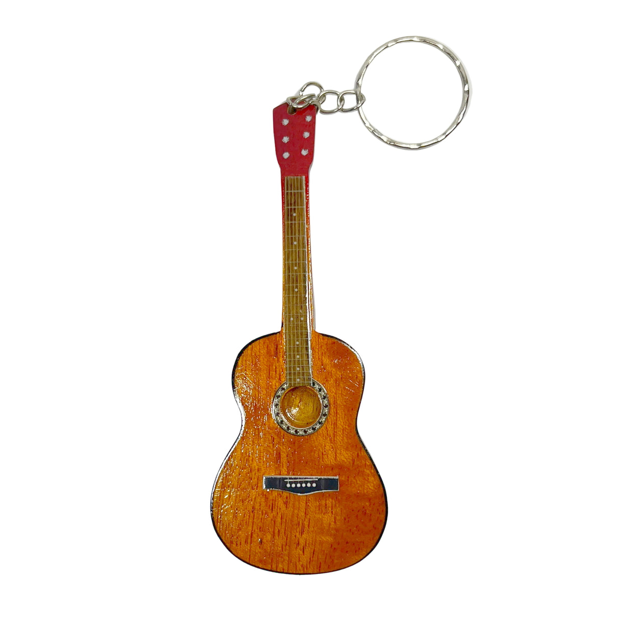 Akustik Gitarre Schlüsselanhänger
