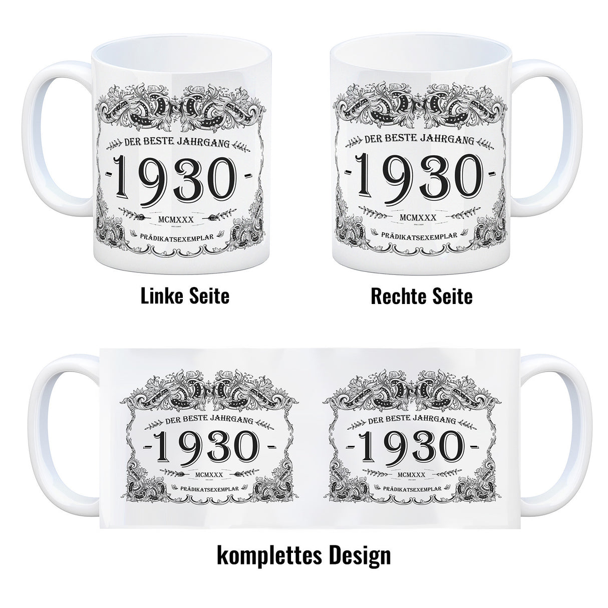1930 der beste Jahrgang Kaffeebecher