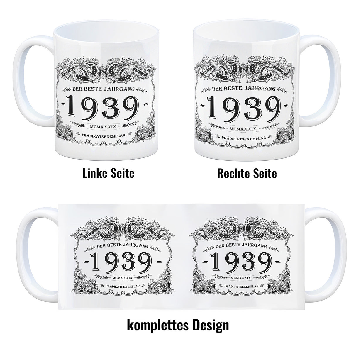1939 der beste Jahrgang Kaffeebecher