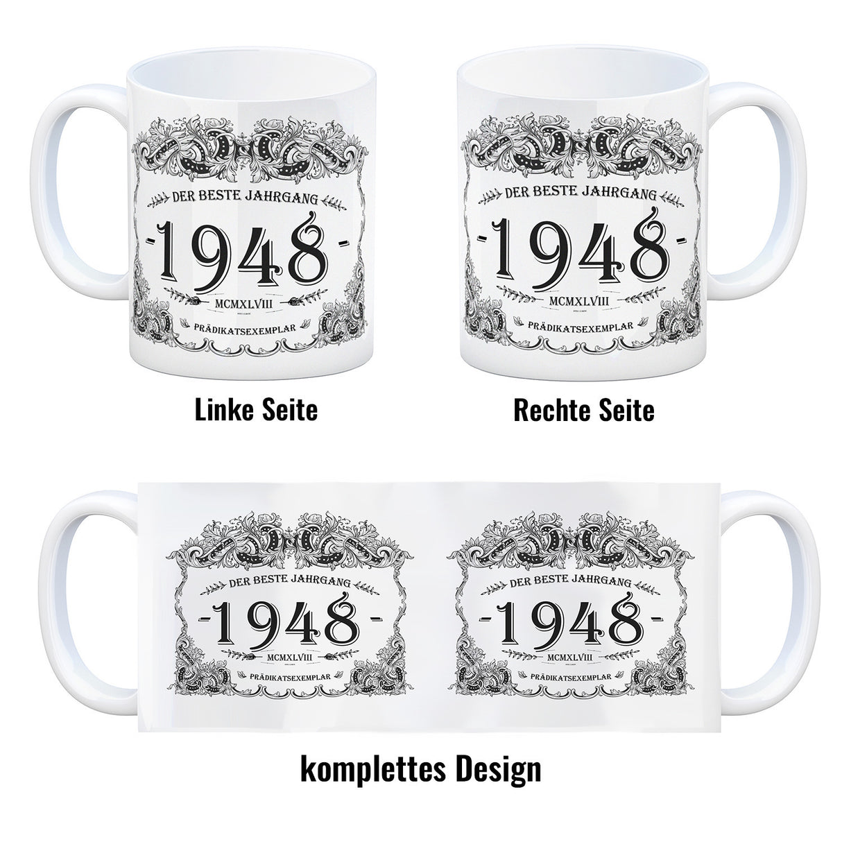 1948 der beste Jahrgang Kaffeebecher