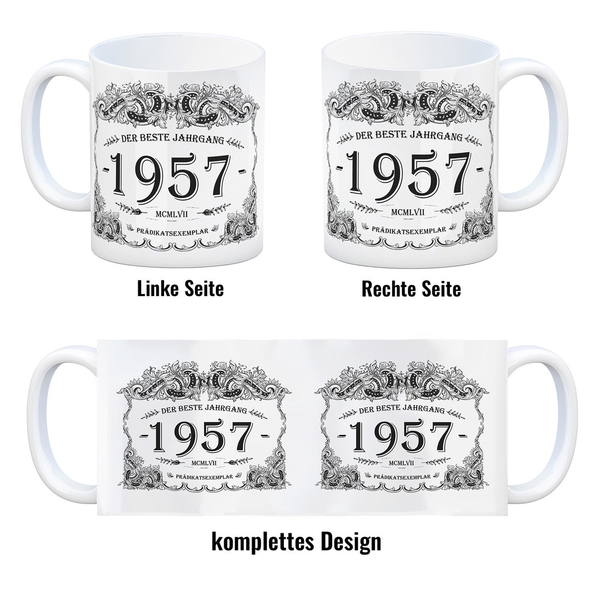 1957 der beste Jahrgang Kaffeebecher