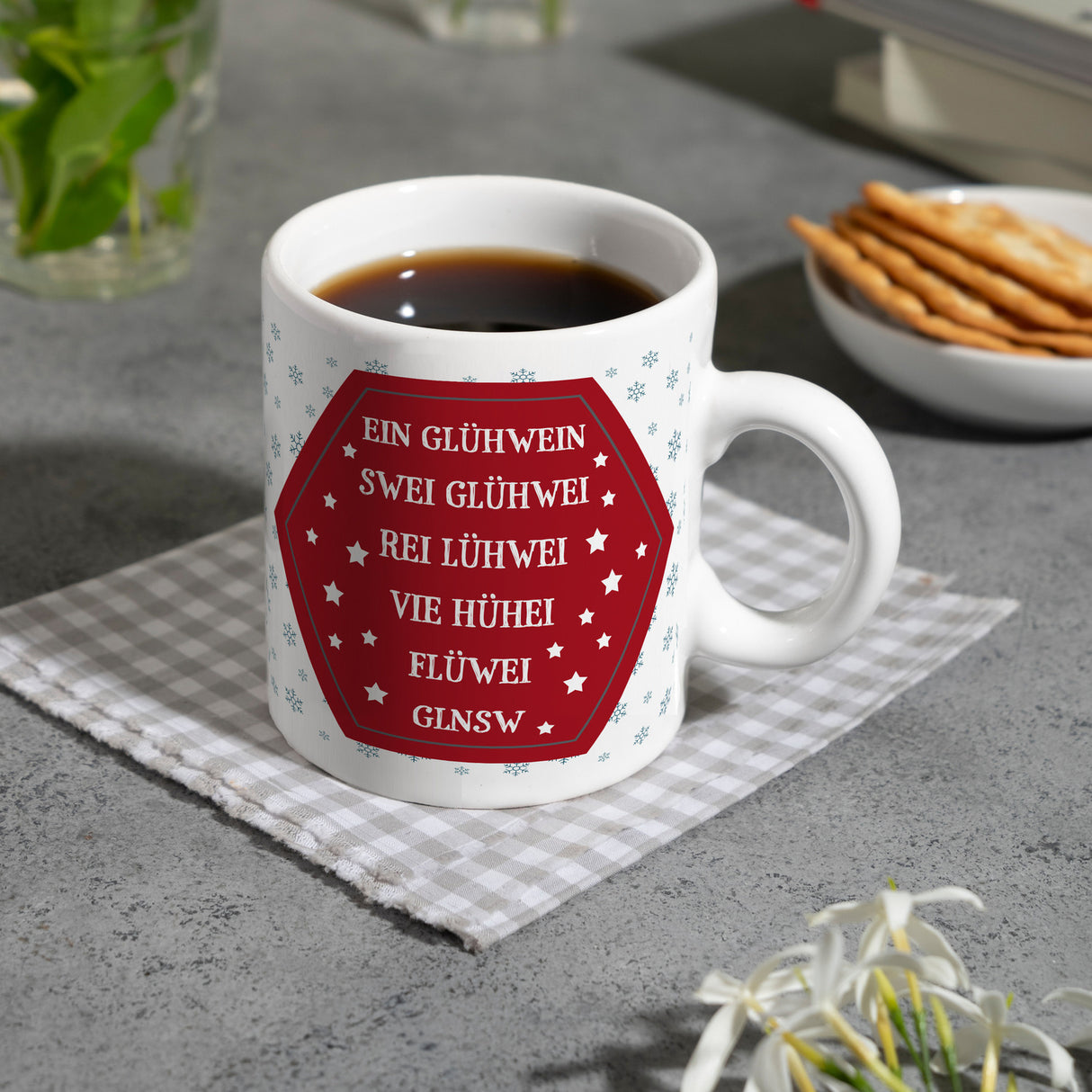 Glühwein Promille Kaffeebecher