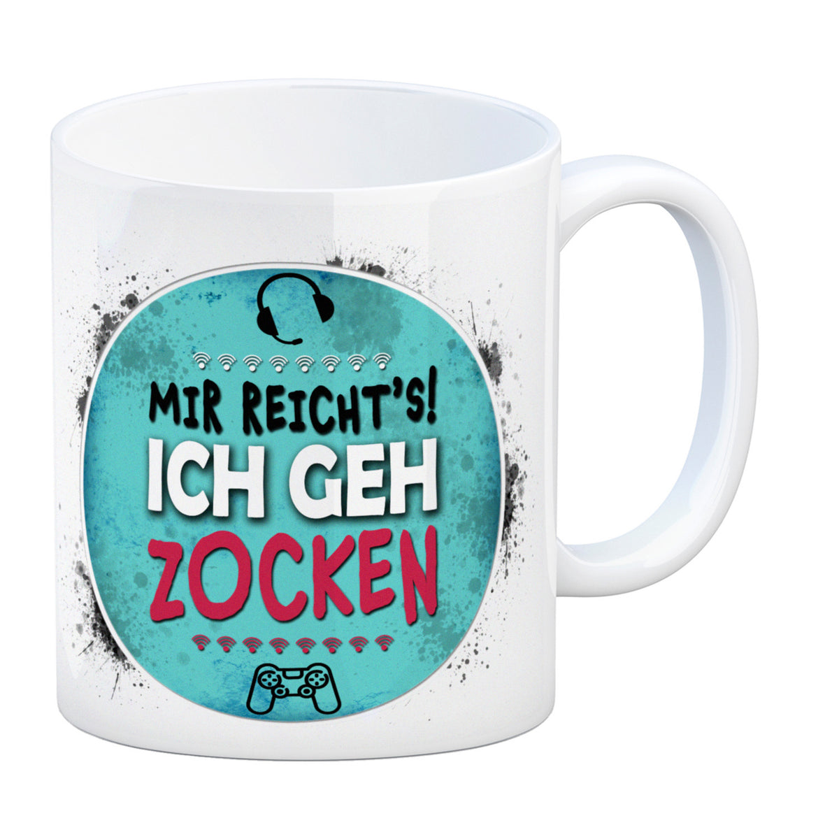 Kaffeebecher Mir reicht's! Ich geh zocken Jetzt kaufen und zocken