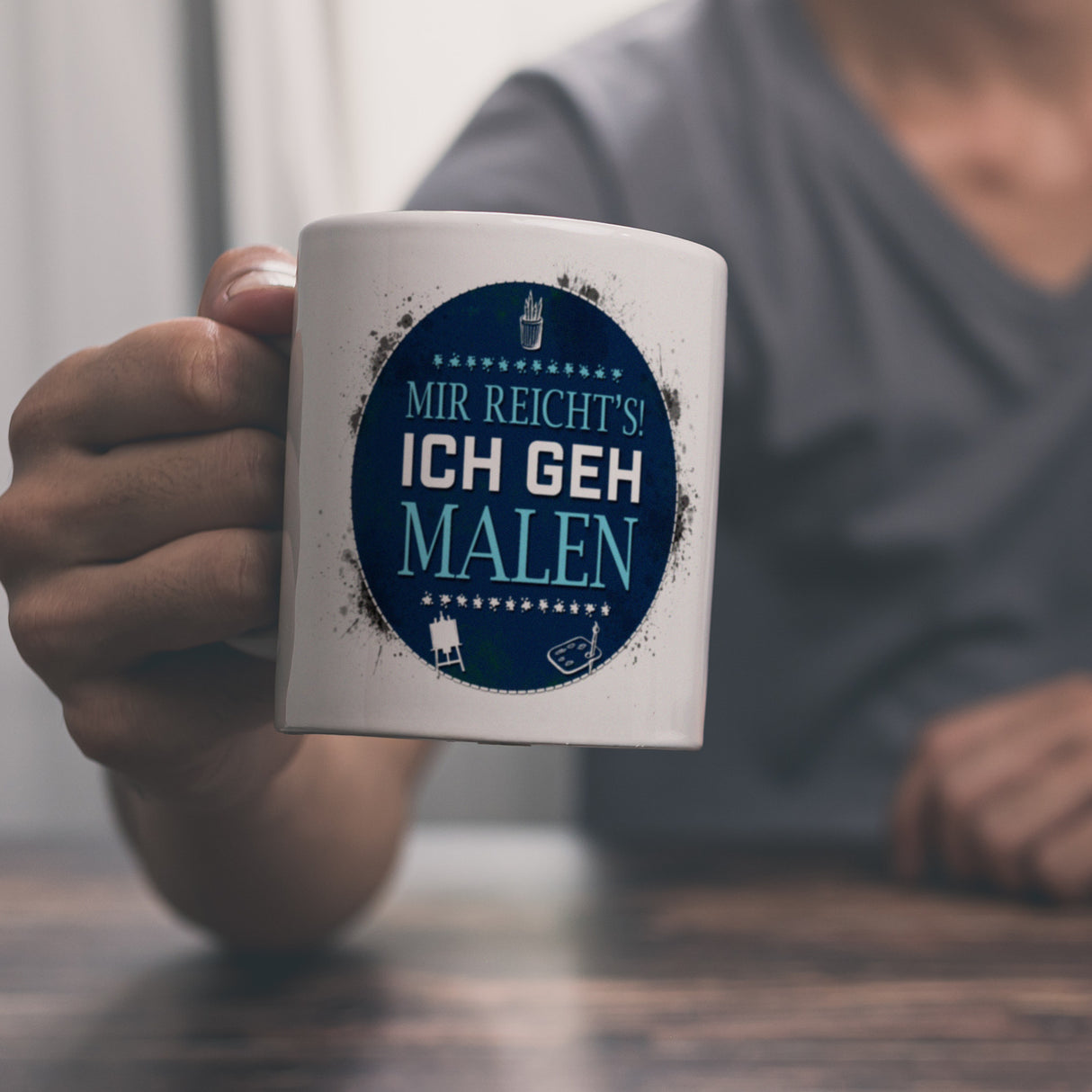 Mir reicht's! Ich geh malen Kaffeebecher