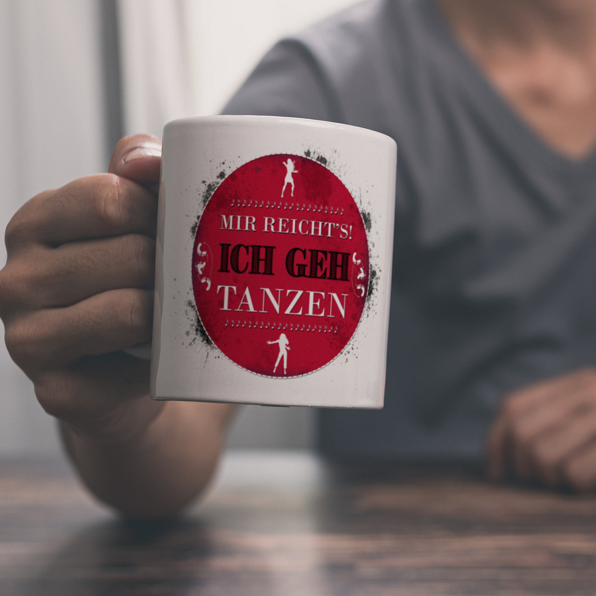 Mir reicht's! Ich geh tanzen Kaffeebecher