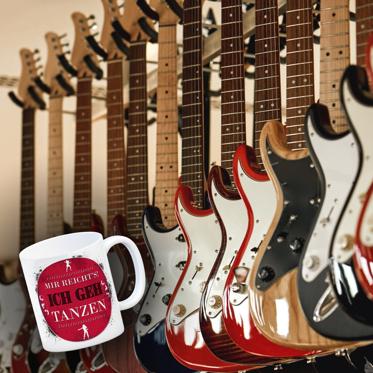 Mir reicht's! Ich geh tanzen Kaffeebecher