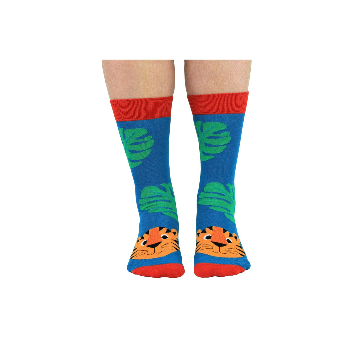 Papa und ich Cucamelon Tiger Socken für Vater und Kind (2 Paar)