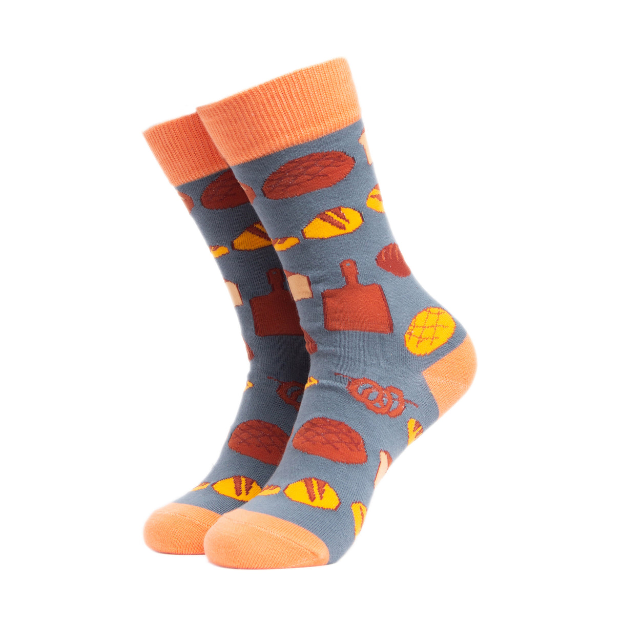 Backwaren Brot Soctopus Socken in 37-42 im Paar